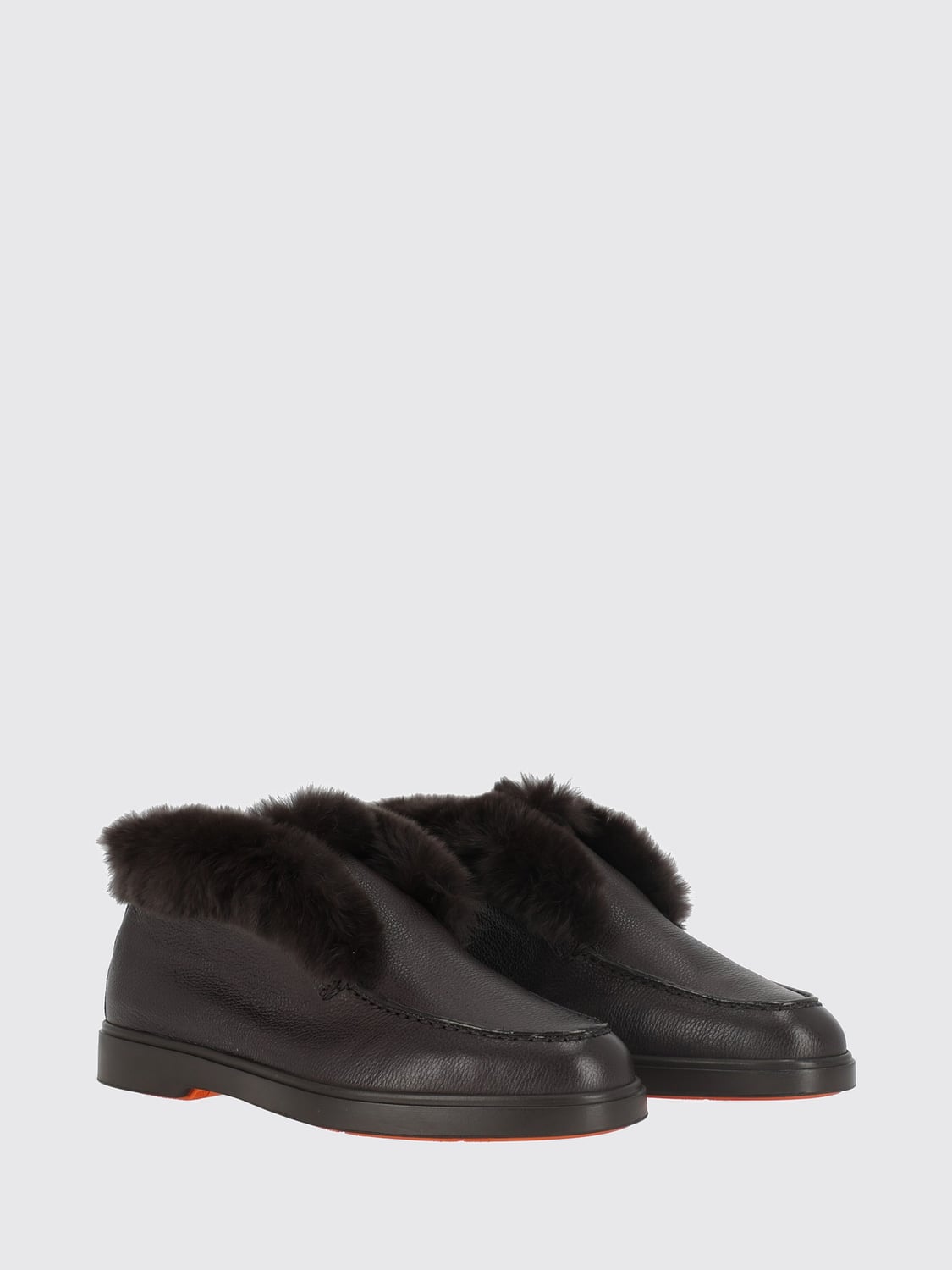 SANTONI シューズ: シューズ レディース Santoni, ブラウン - Img 2