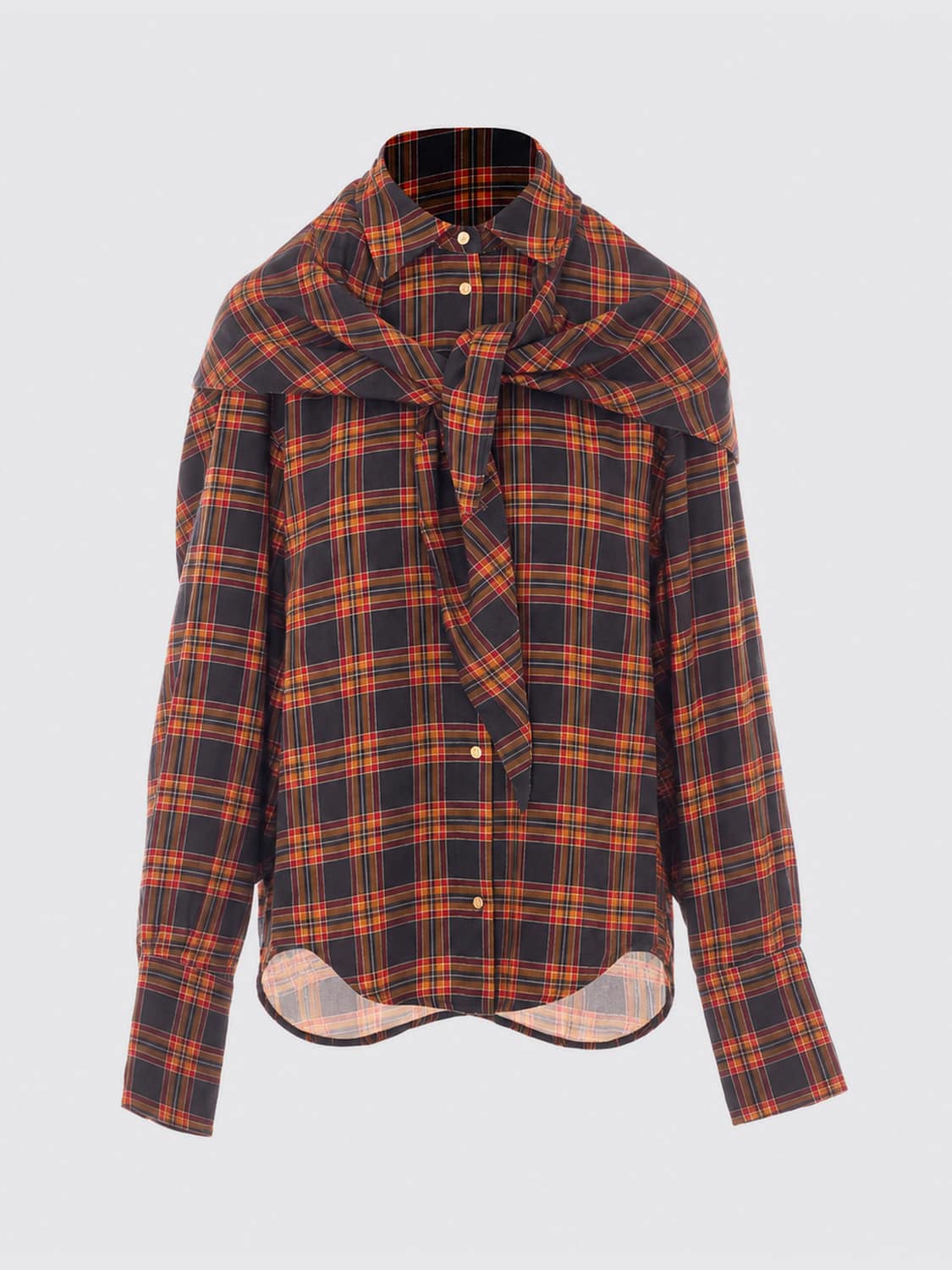 ESSENTIEL ANTWERP CAMICIA: Camicia donna Essentiel Antwerp, Arancione - Img 2