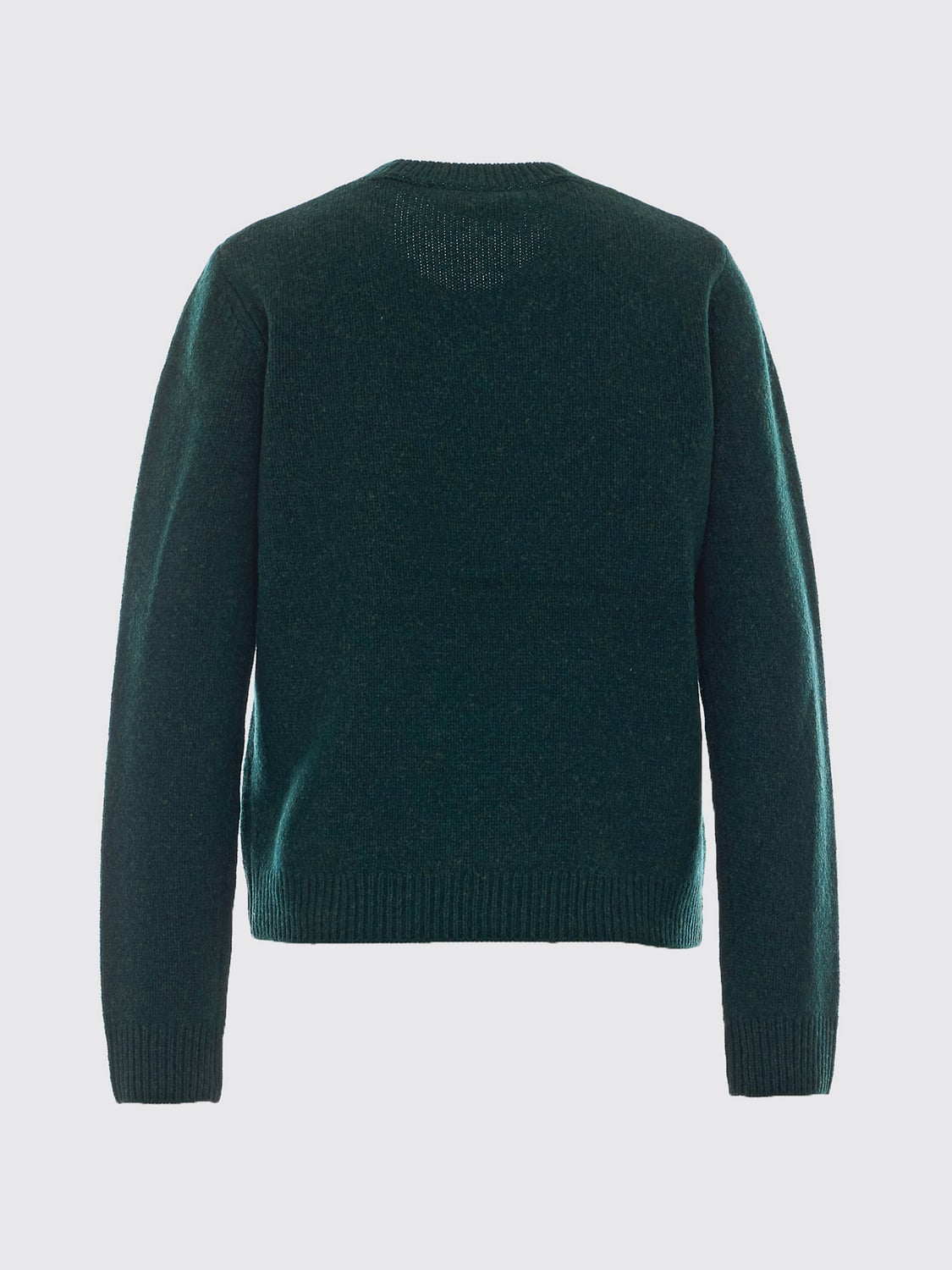 ESSENTIEL ANTWERP PULLOVER: Rundhalspullover aus Wolle mit Perlenstickerei Essentiel Antwerp, Grün - Img 3