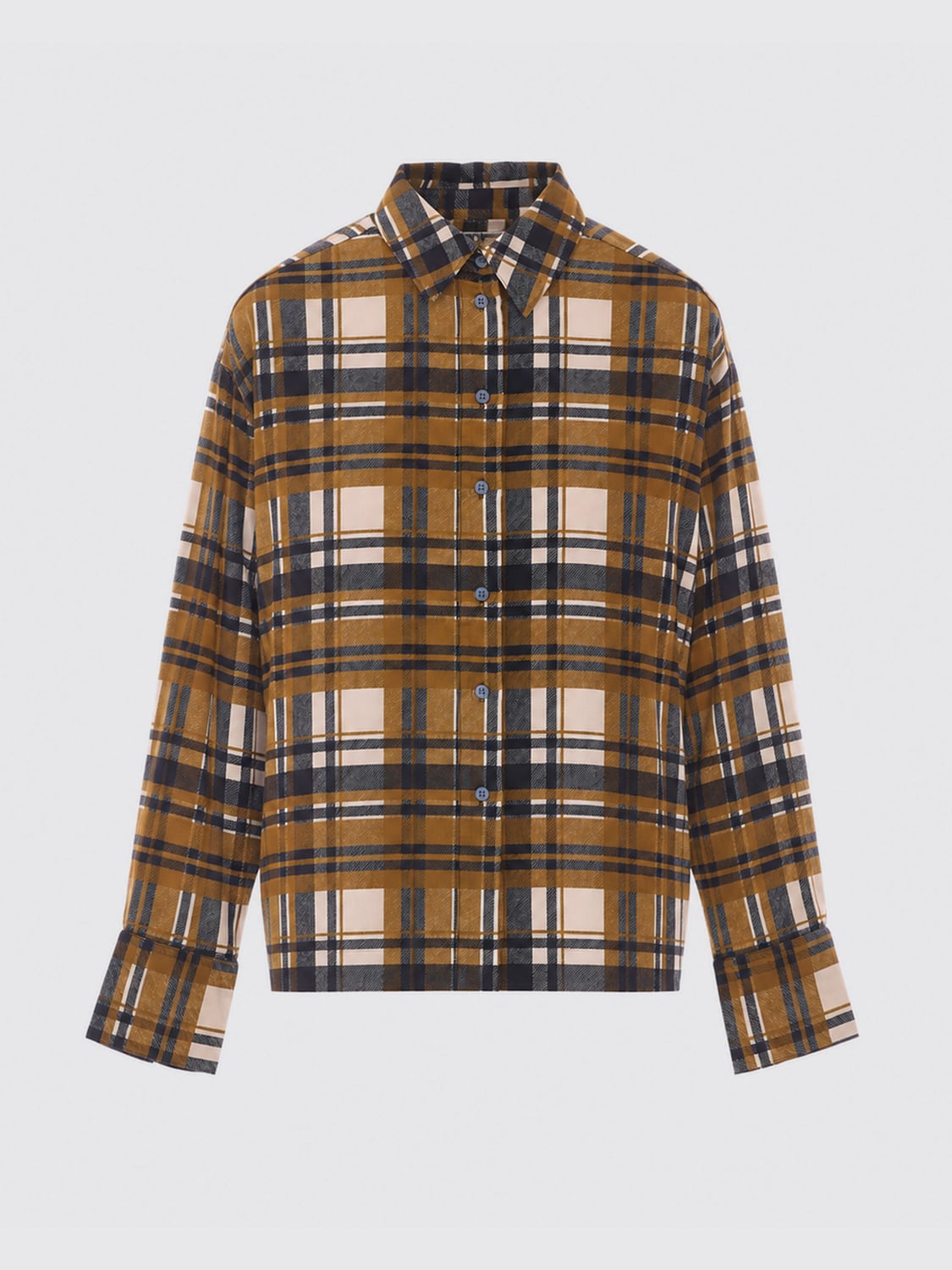 ESSENTIEL ANTWERP CAMICIA: Camicia donna Essentiel Antwerp, Marrone - Img 2
