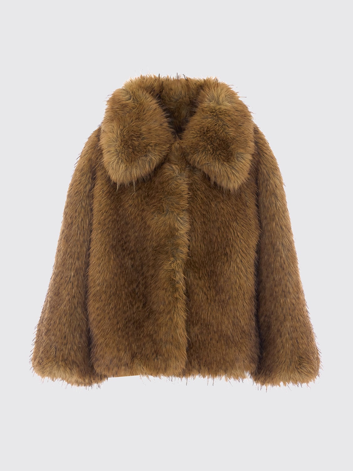 ESSENTIEL ANTWERP ABRIGO DE PIEL: Abrigo mujer Essentiel Antwerp, Beige - Img 2