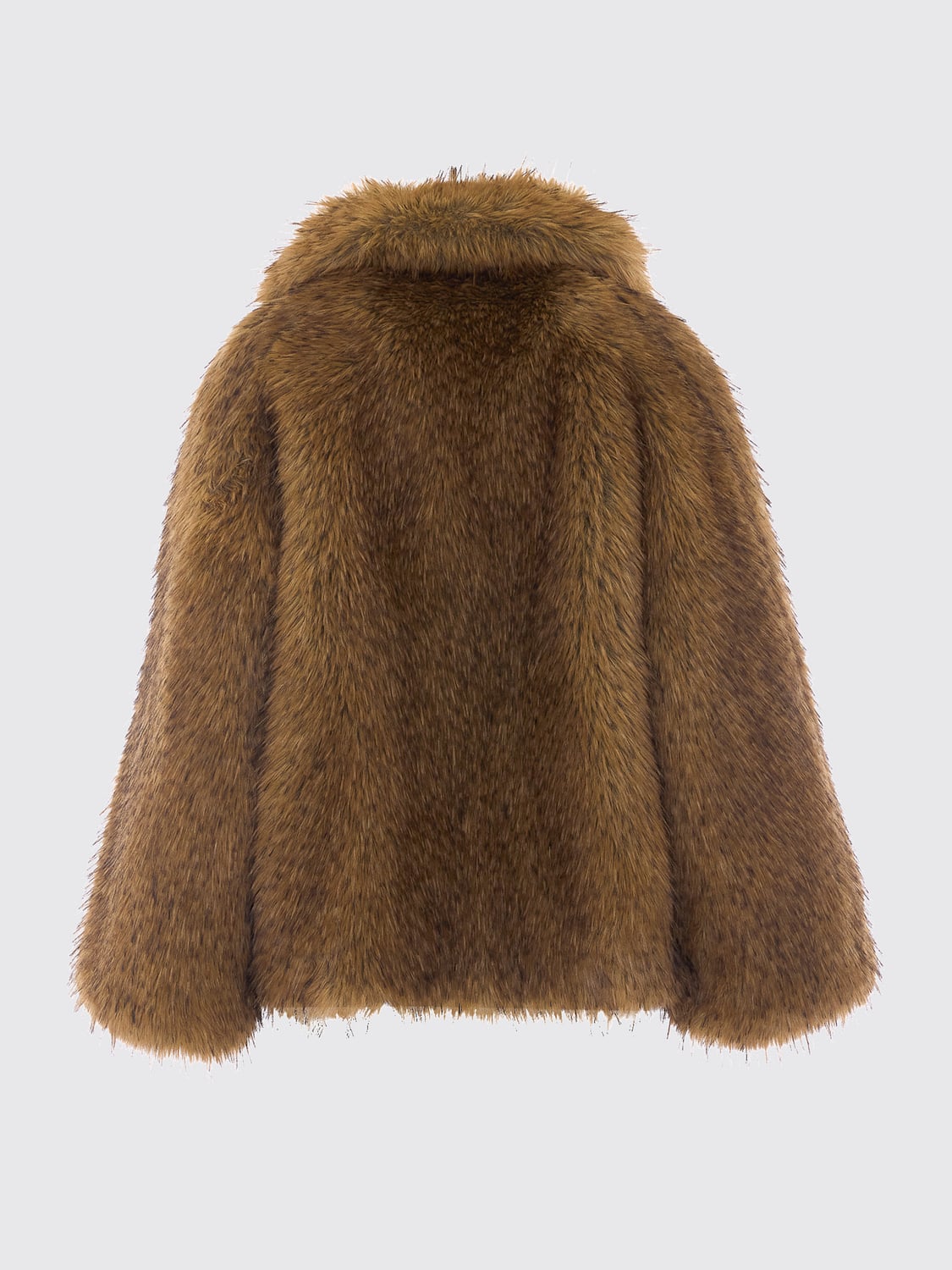 ESSENTIEL ANTWERP ABRIGO DE PIEL: Abrigo mujer Essentiel Antwerp, Beige - Img 3