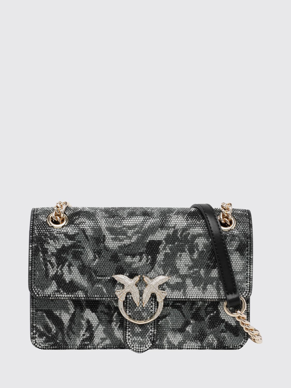 PINKO SHOULDER STRAP: Shoulder strap woman Pinko, Grey - Img 1