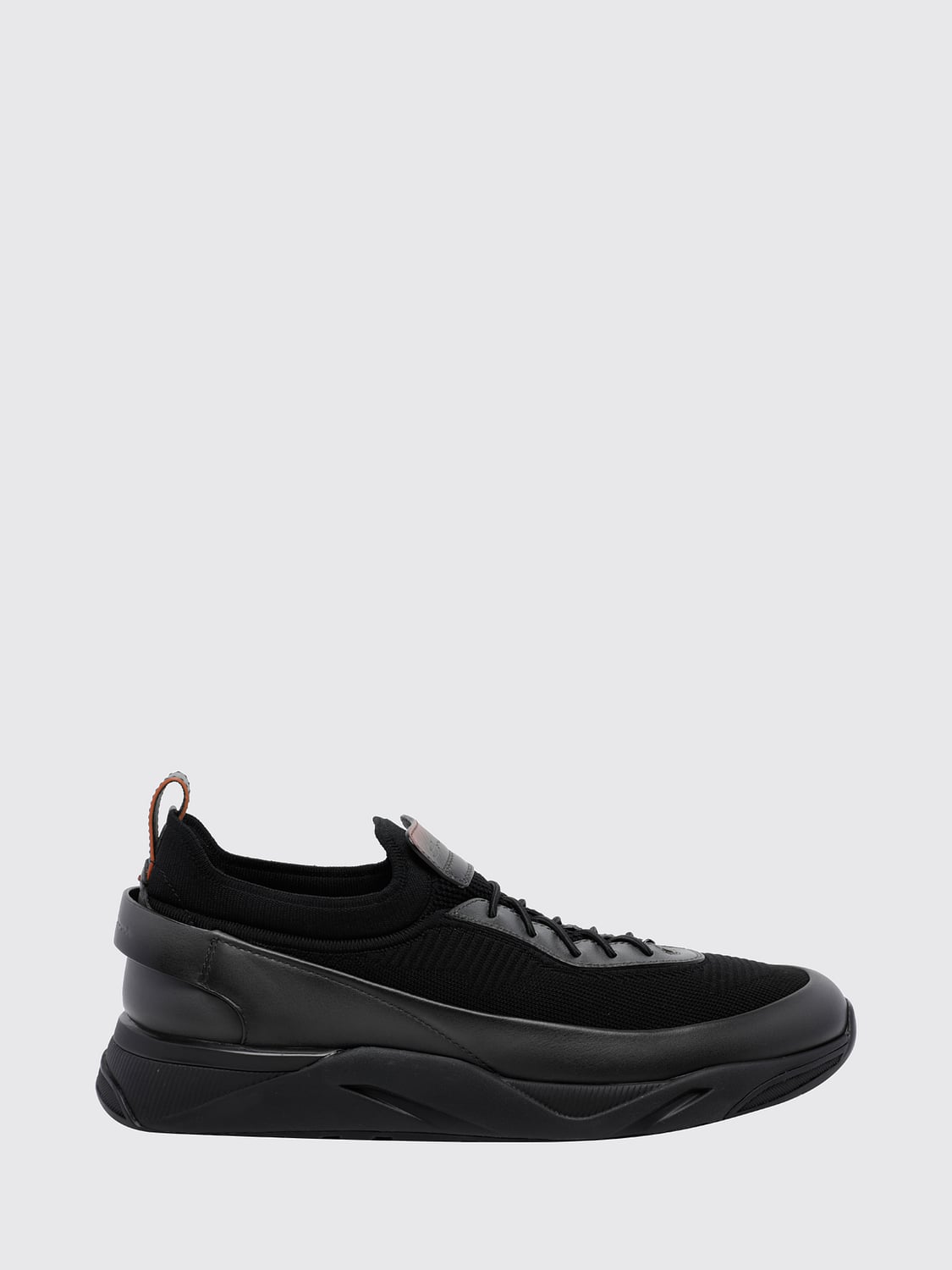 SANTONI BASKETS: Baskets homme Santoni, Gris - Img 1