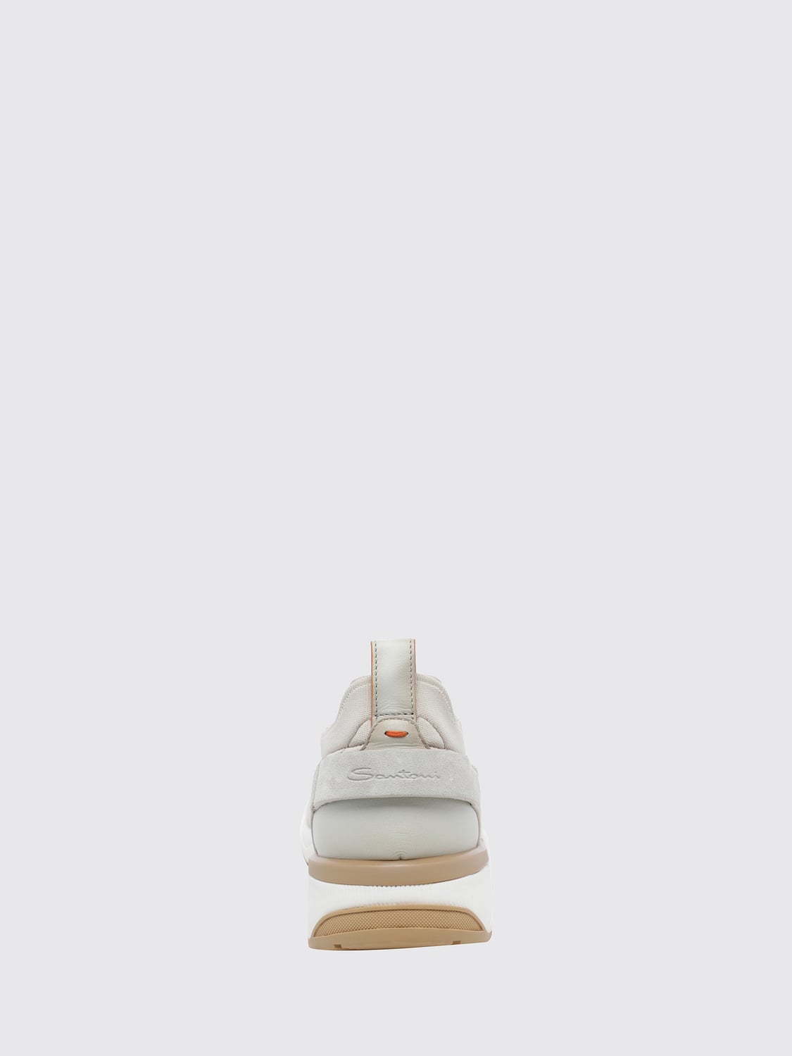 SANTONI BASKETS: Baskets homme Santoni, Beige - Img 3