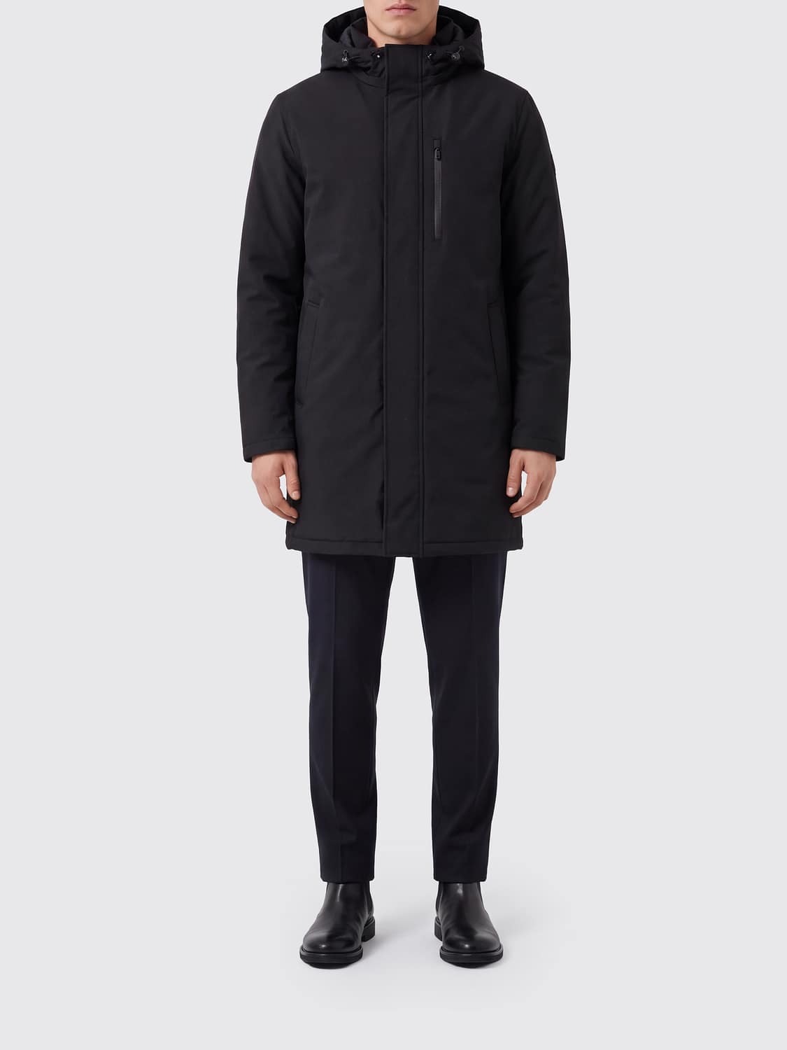 HESKIMO CAPPOTTO: Cappotto uomo Heskimo, Nero - Img 1