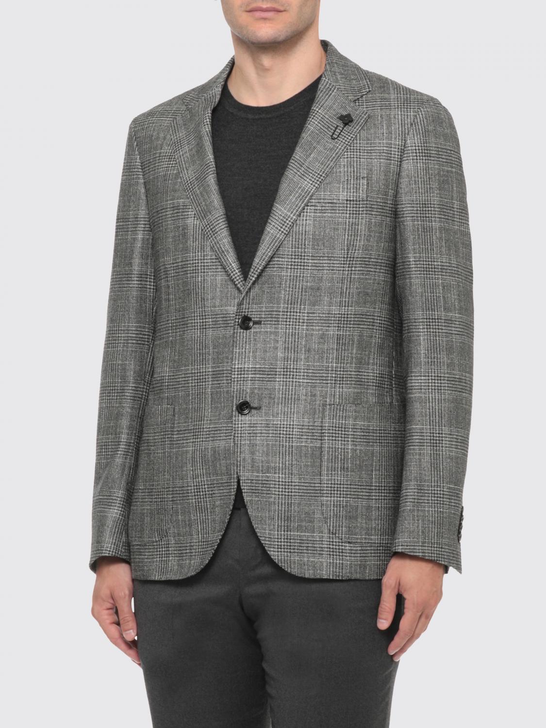 LARDINI JACKET: Jacket men Lardini, Grey - Img 1