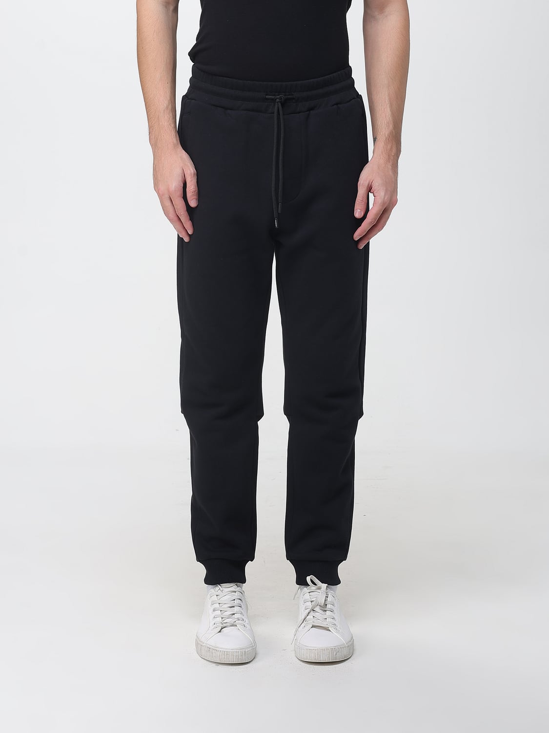 DONDUP PANTS: Pants men Dondup, Black - Img 1