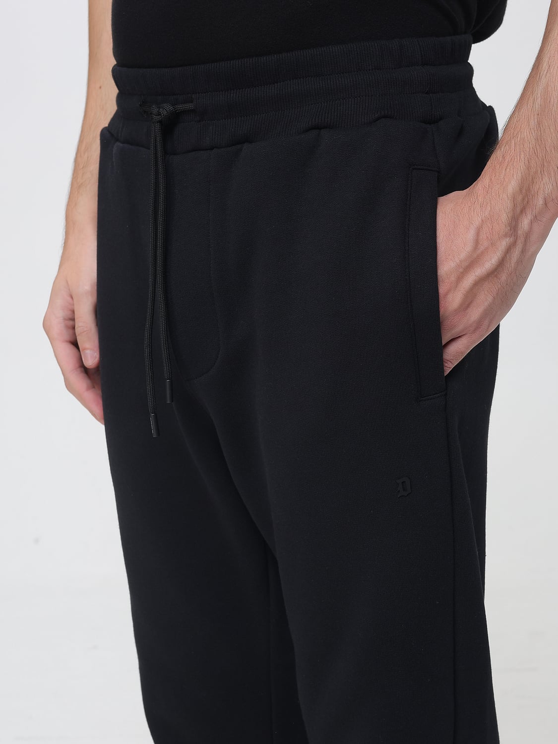 DONDUP PANTS: Pants men Dondup, Black - Img 3