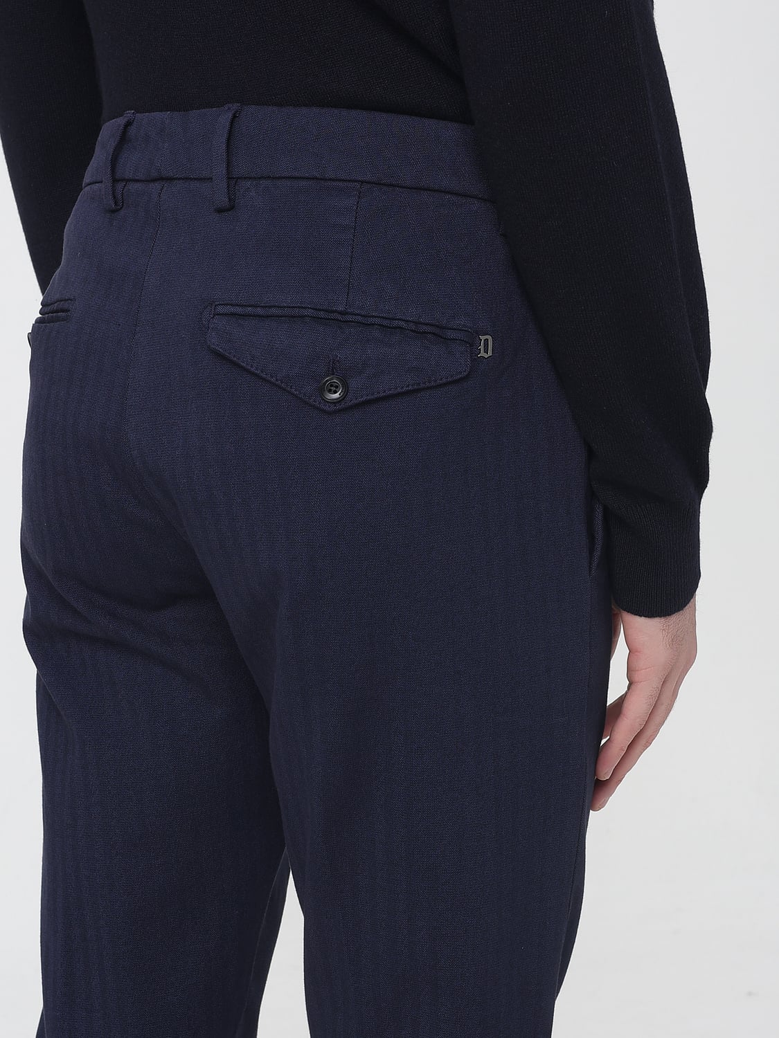 DONDUP PANTS: Pants men Dondup, Blue - Img 3
