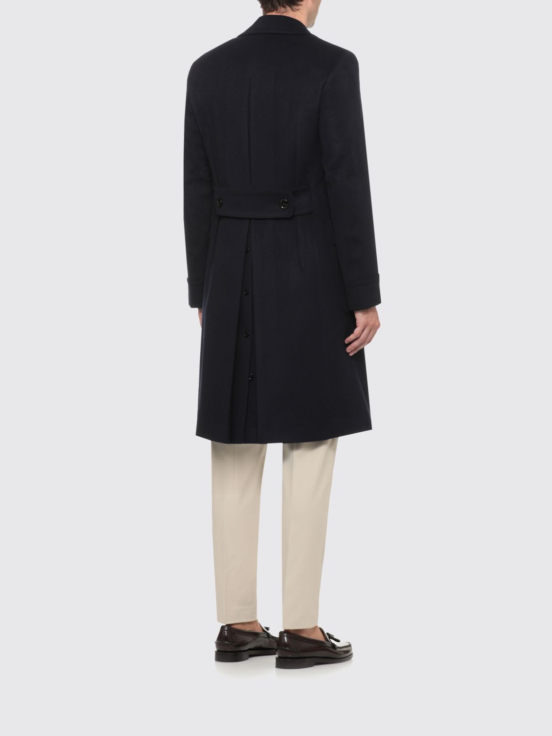 LARDINI COAT: Coat men Lardini, Blue - Img 2