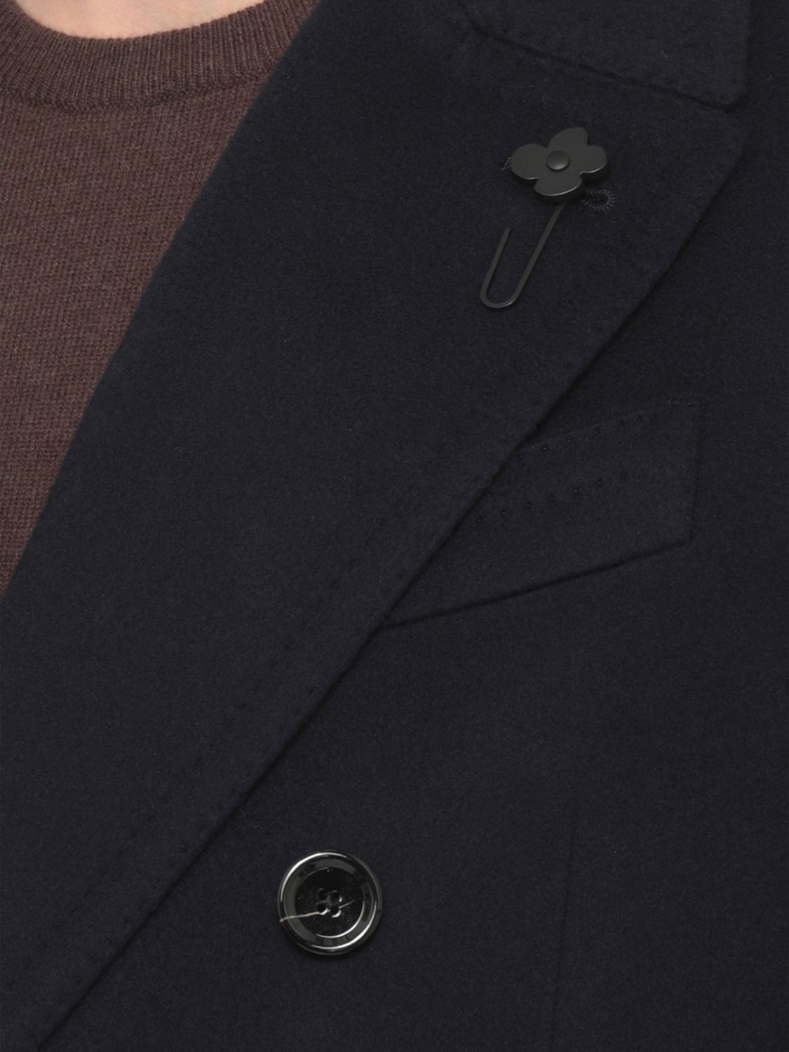 LARDINI COAT: Coat men Lardini, Blue - Img 3