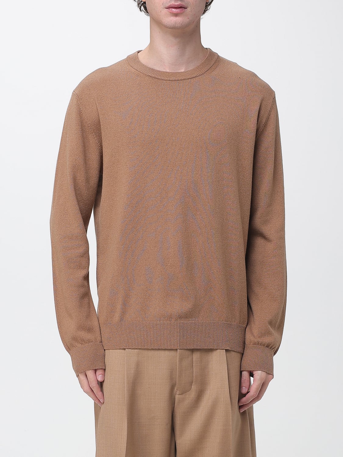 DONDUP JERSEY: Jersey hombre Dondup, Camello - Img 1