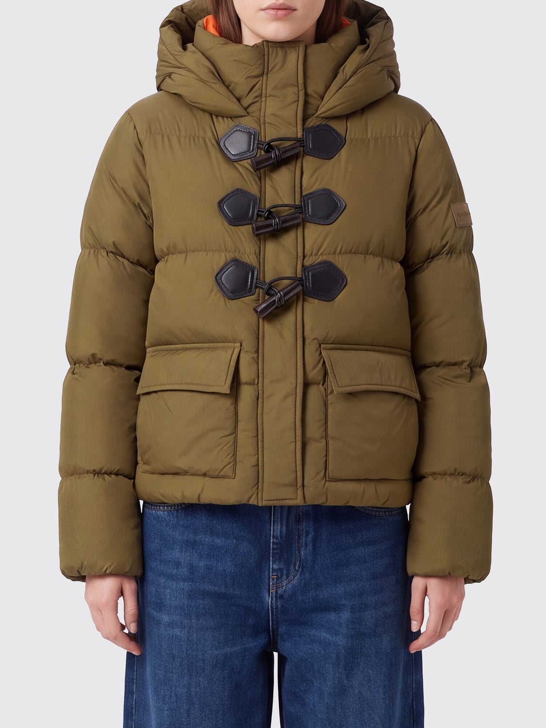 GANNI JACKET: Jacket woman Ganni, Green - Img 1