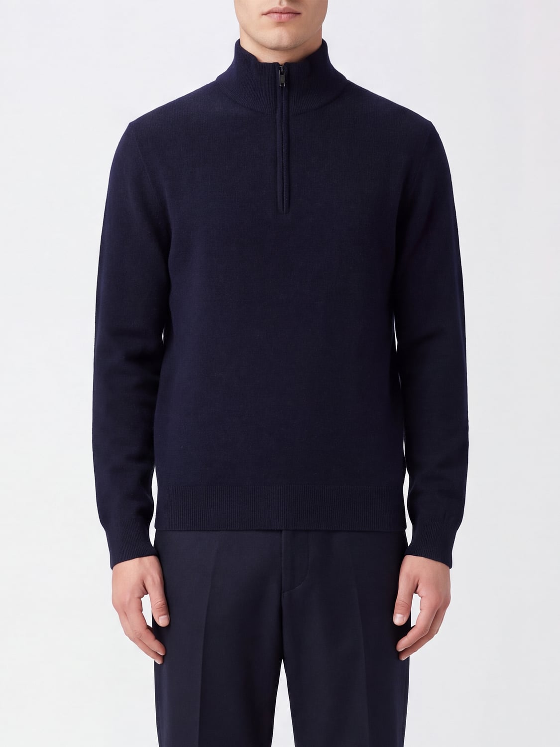 ROBERTO COLLINA PULLOVER: Pullover herren Roberto Collina, Blau - Img 1