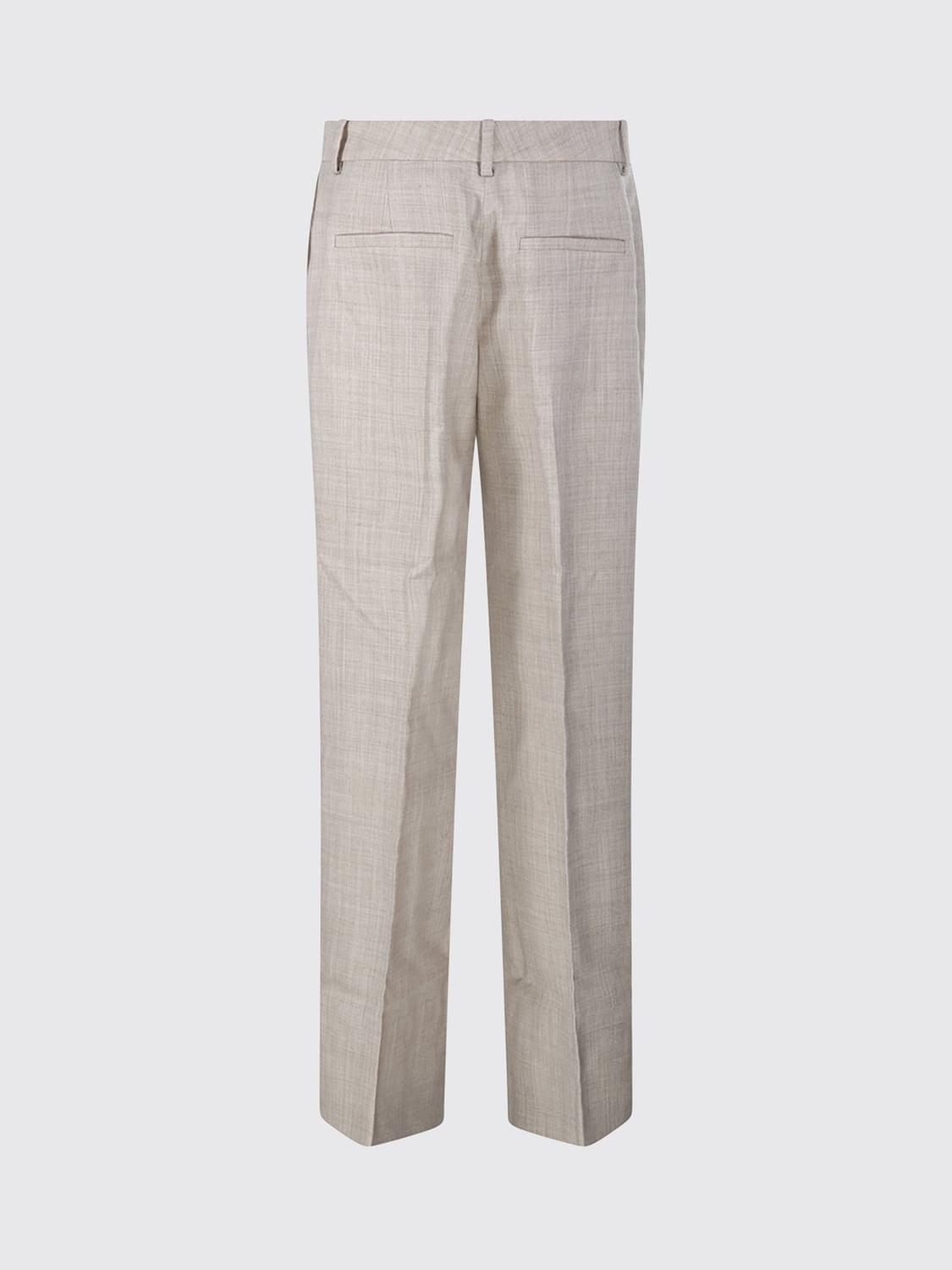 BY MALENE BIRGER PANTALONES: Pantalones de sastre by Malene Birger de talle alto en lana virgen, Nudo - Img 3