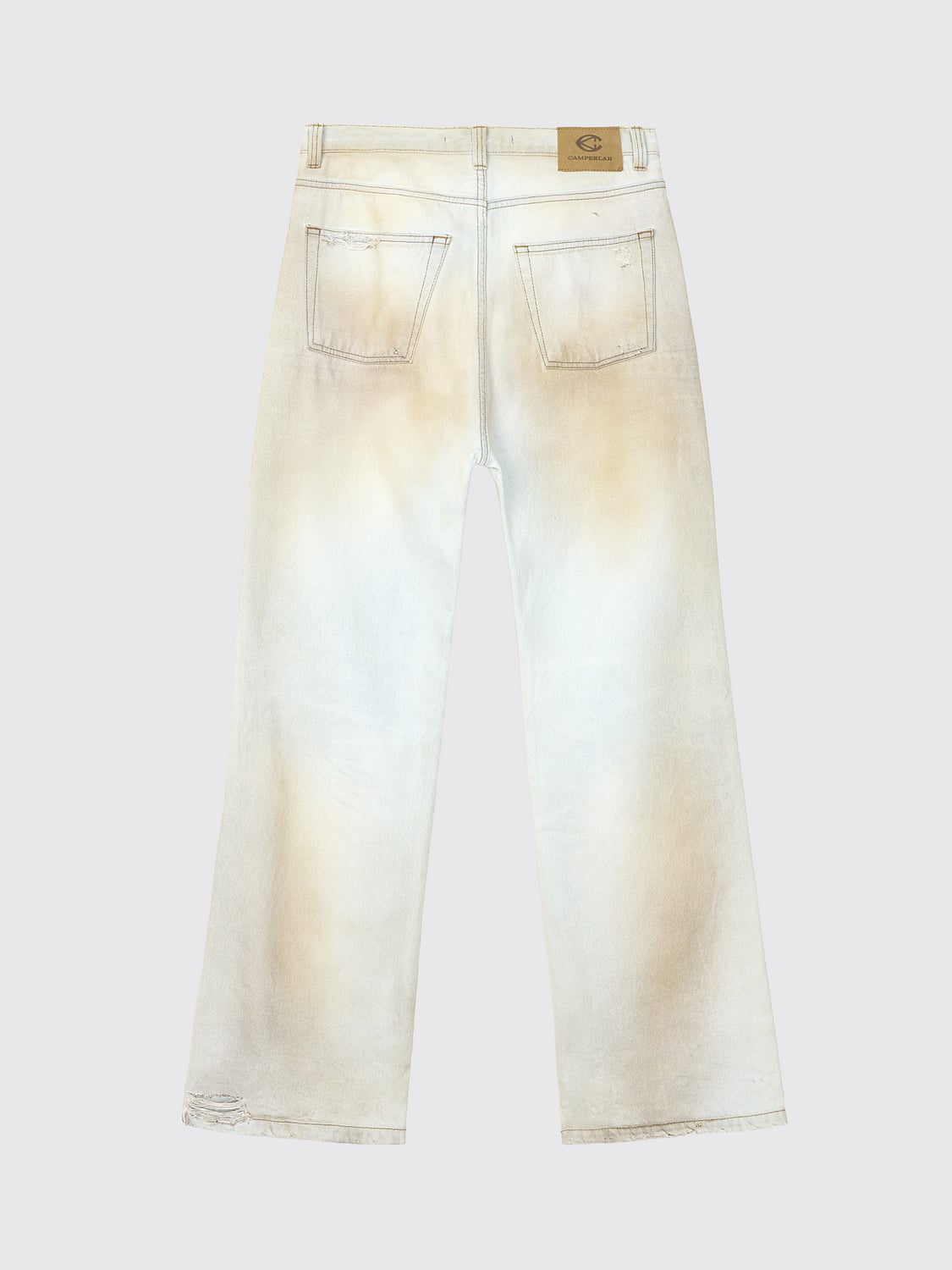 CAMPERLAB JEANS: Jeans hombre CamperLab, Blanco - Img 3