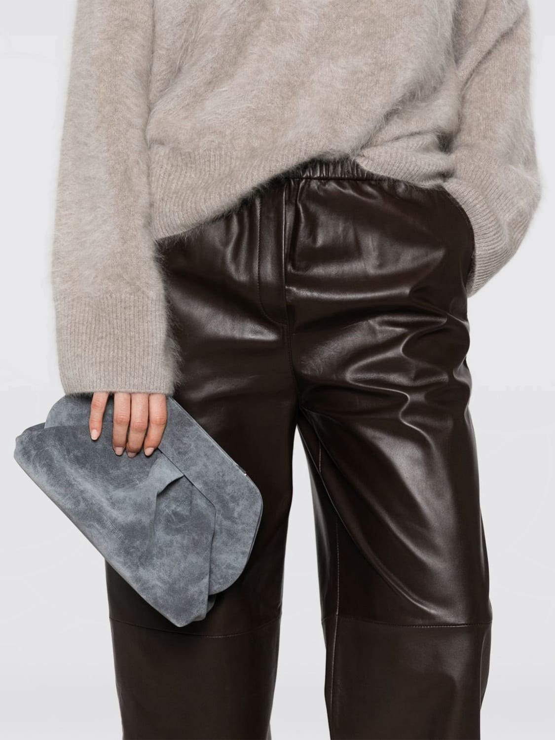 THEMOIRÈ BOLSO DE MANO: Bolso de mano mujer ThemoirÈ, Gris - Img 2