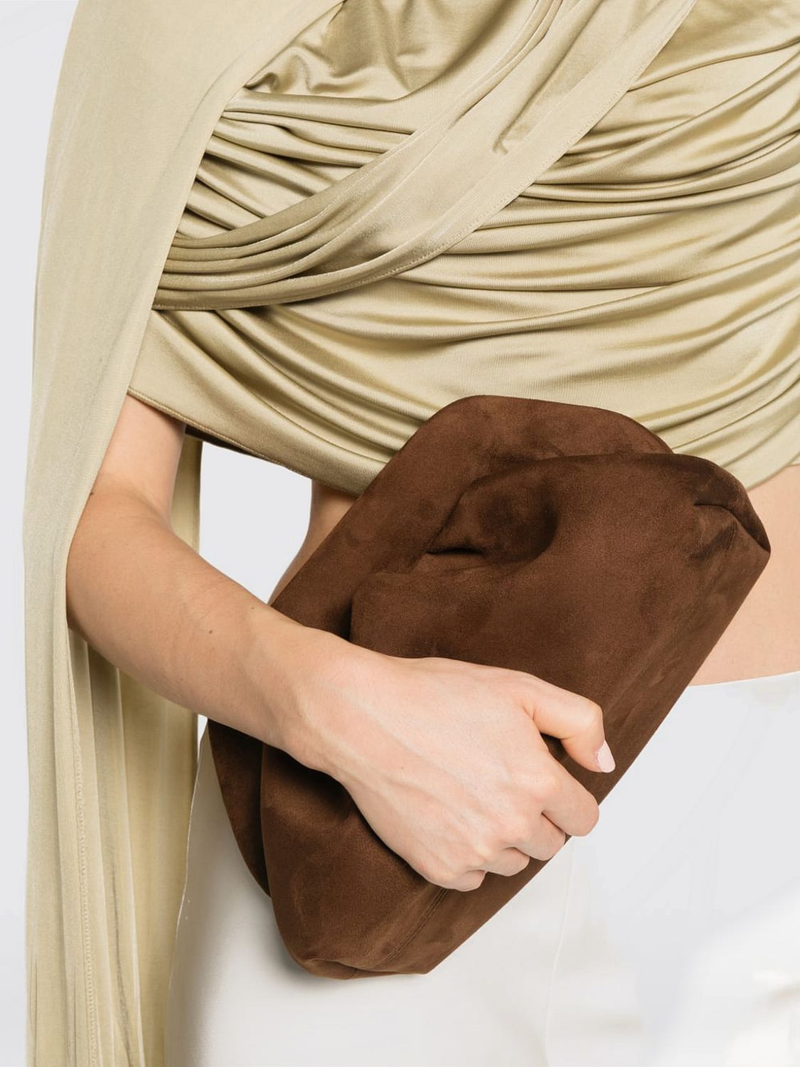 THEMOIRÈ BORSA A MANO: Borsa a mano donna ThemoirÈ, Marrone - Img 2