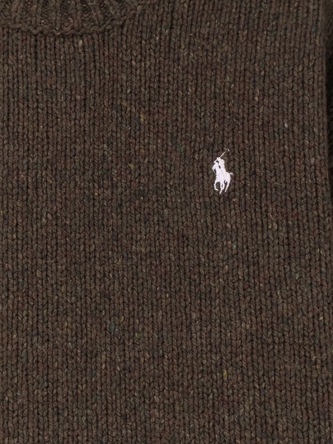 POLO RALPH LAUREN SWEATER: Sweater men Polo Ralph Lauren, Olive - Img 4