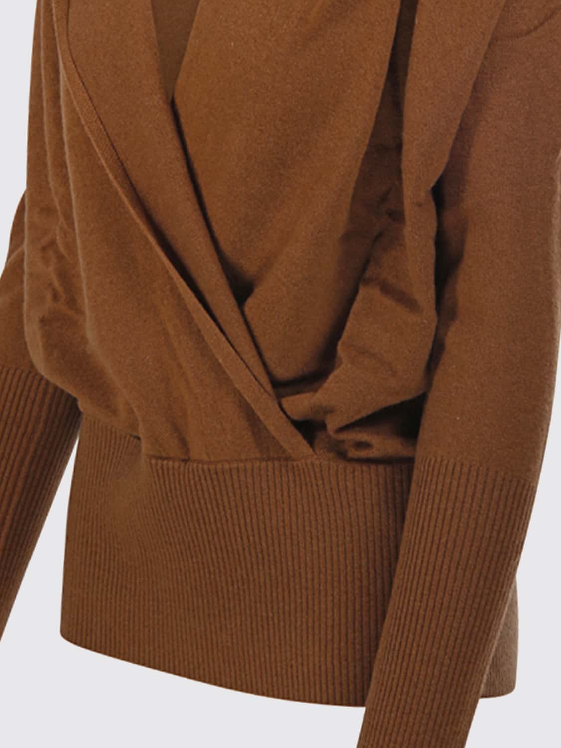 7 FOR ALL MANKIND PULLOVER: Pullover damen 7 For All Mankind, Beige - Img 4
