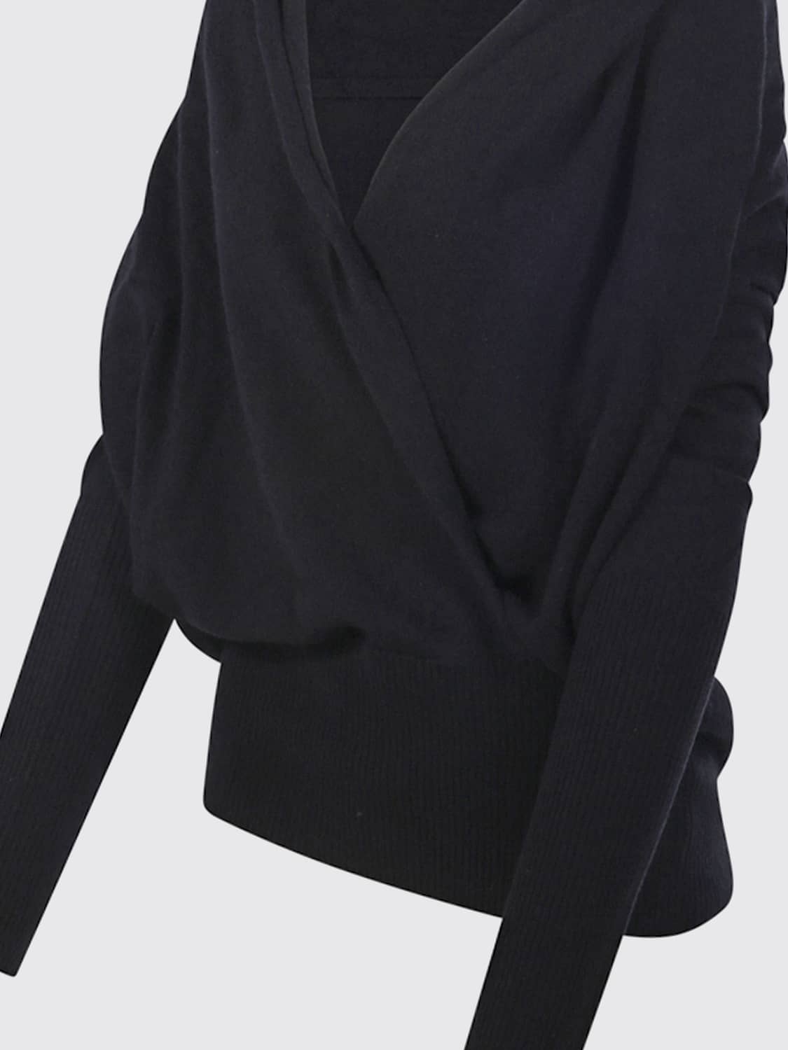 7 FOR ALL MANKIND PULLOVER: Pullover damen 7 For All Mankind, Schwarz - Img 4