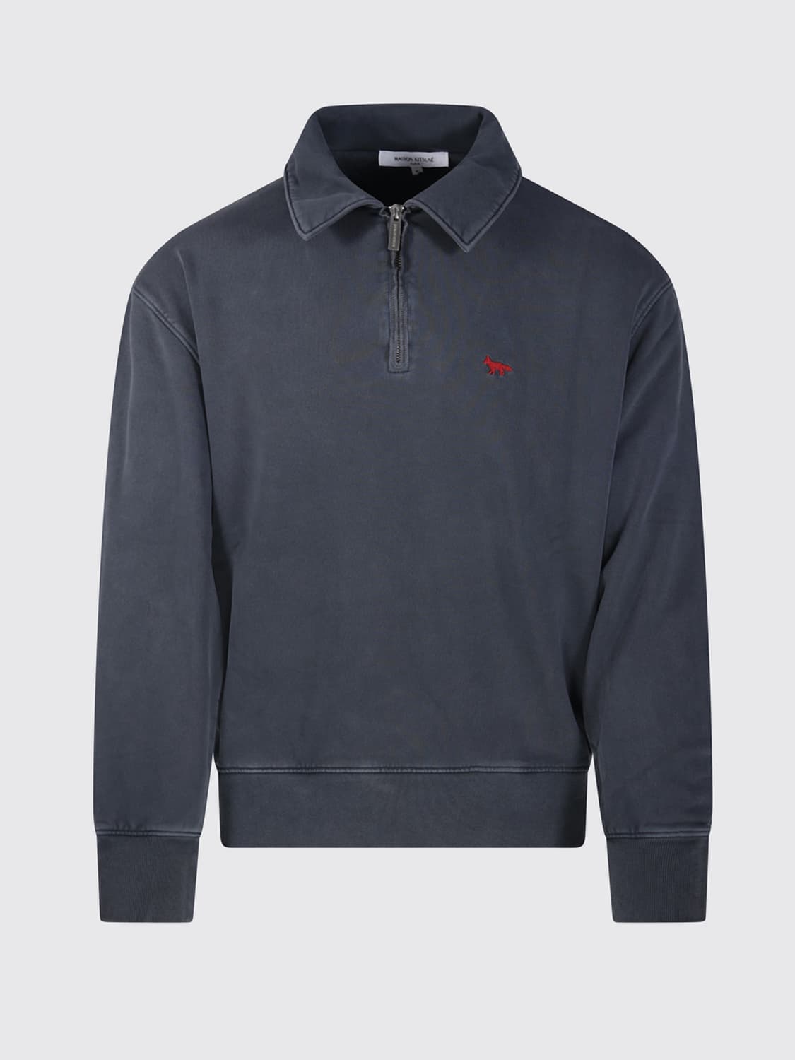 MAISON KITSUNÉ FELPA: Felpa uomo Maison KitsunÉ, Grigio - Img 2