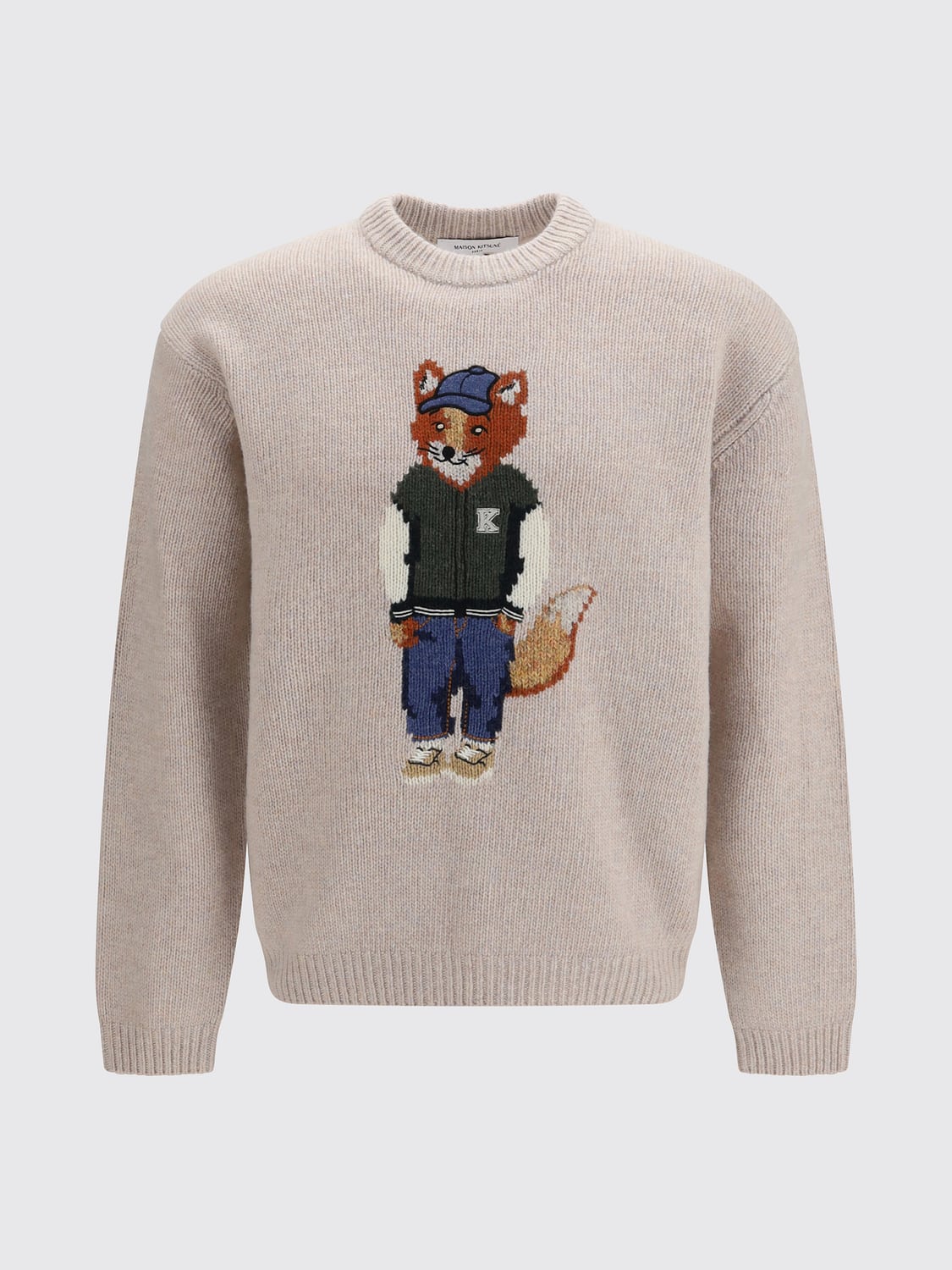 MAISON KITSUNÉ PULL: Pull homme Maison KitsunÉ, Chair - Img 2