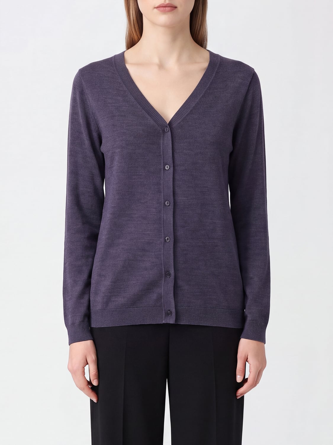 SEMICOUTURE JERSEY: Jersey mujer Semicouture, Gris - Img 1
