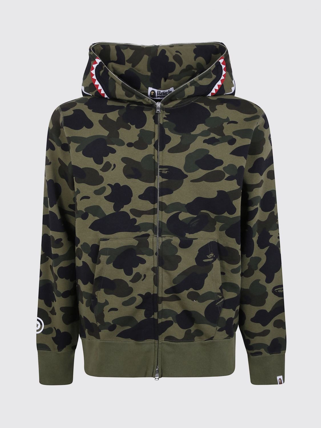 BAPE スウェットシャツ: スウェットシャツ メンズ Bape, グリーン - Img 2