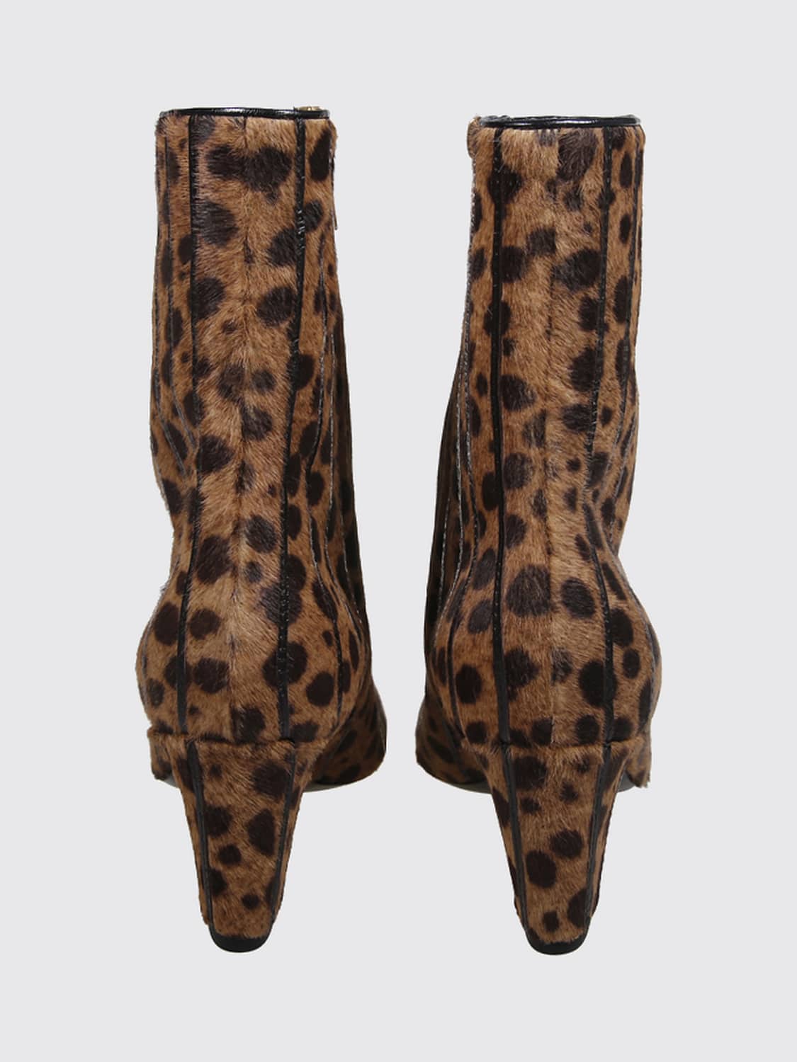 HERBERT LEVINE FLAT ANKLE BOOT: Flat ankle boot woman Herbert Levine, Beige - Img 3