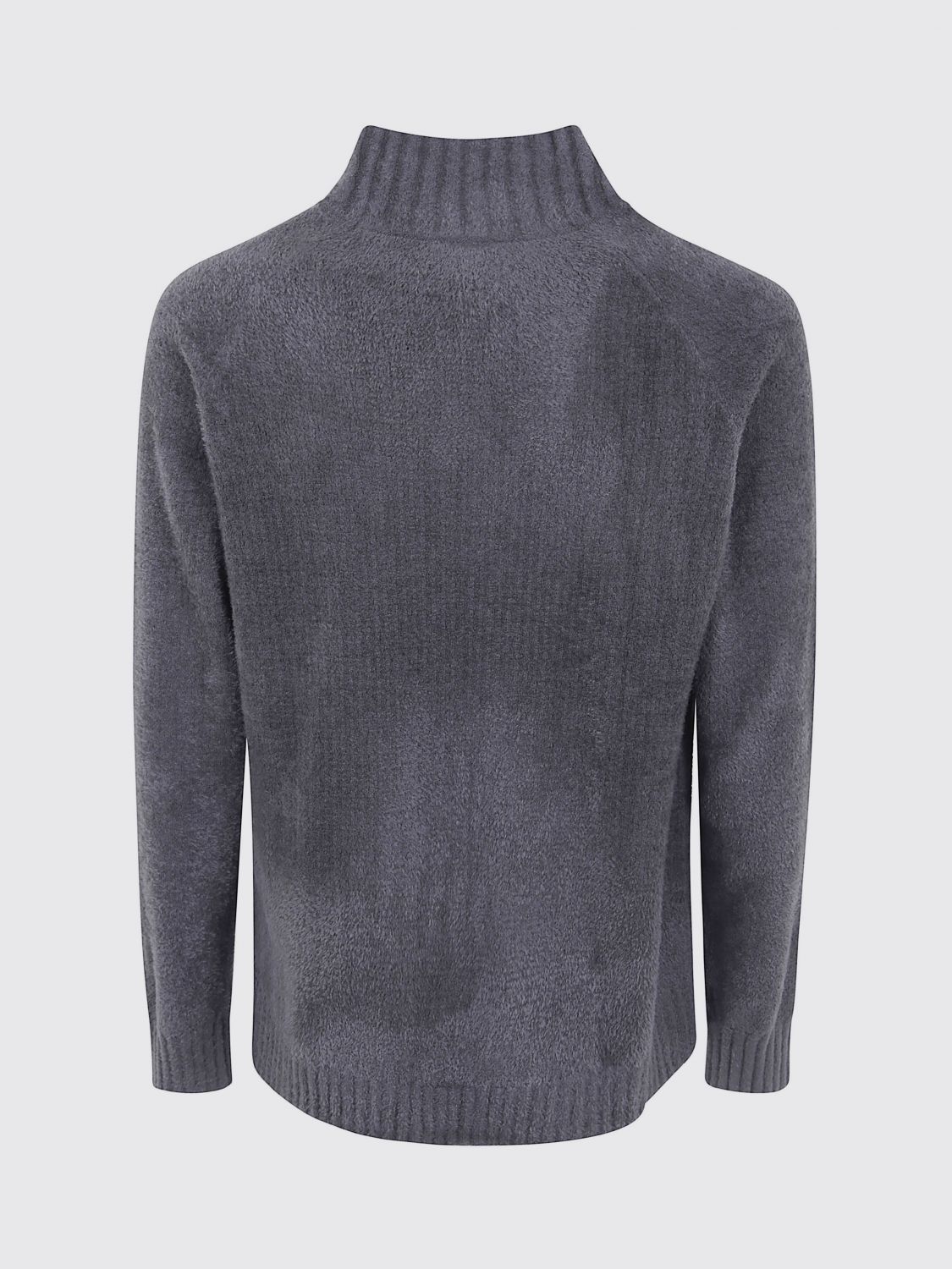 HOUDINI SWEATER: Houdini Long-Sleeved Polyester Turtleneck Jumper with Ribbed Cuffs and Hem, Green - Img 3