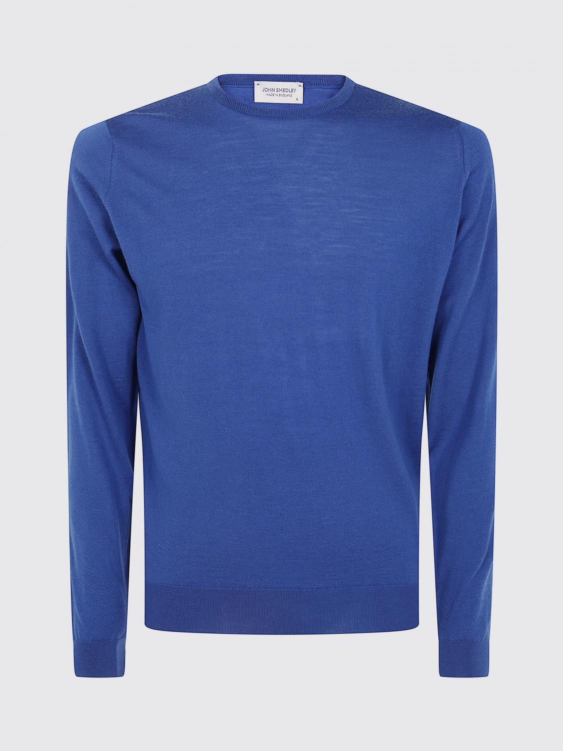 JOHN SMEDLEY PULLOVER: Pullover herren John Smedley, Blau - Img 2
