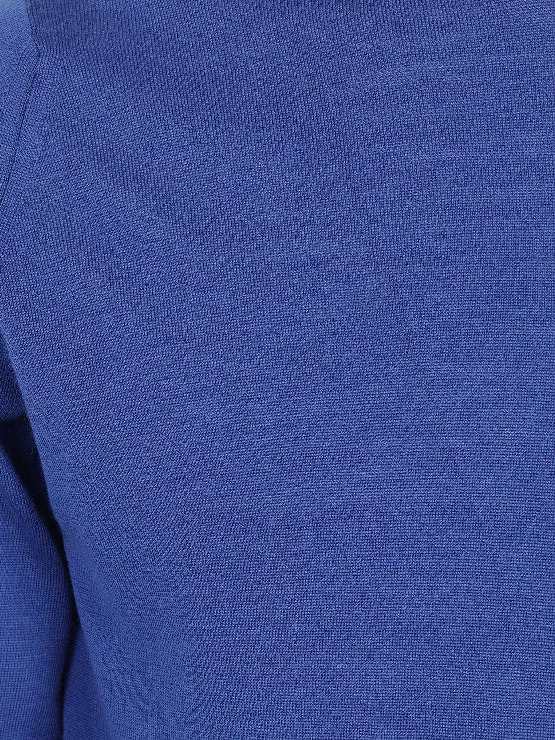 JOHN SMEDLEY PULLOVER: Pullover herren John Smedley, Blau - Img 4