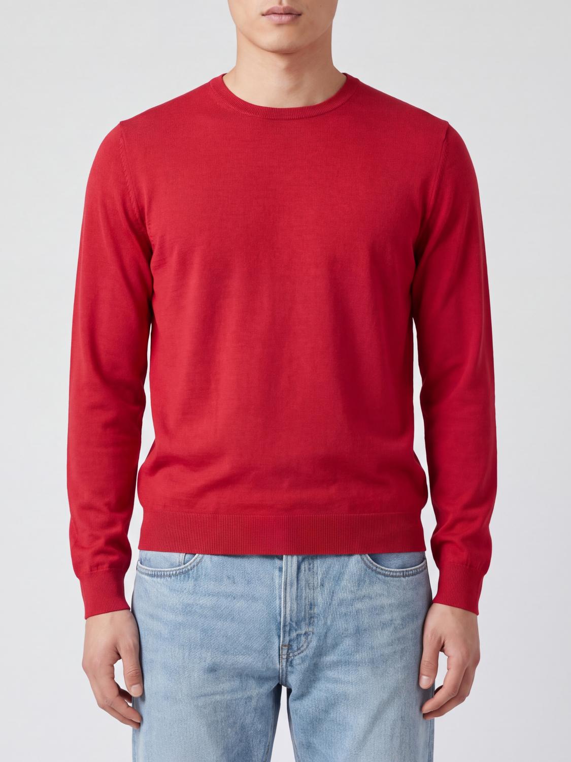 JOHN SMEDLEY SWEATER: Sweater men John Smedley, Red - Img 1