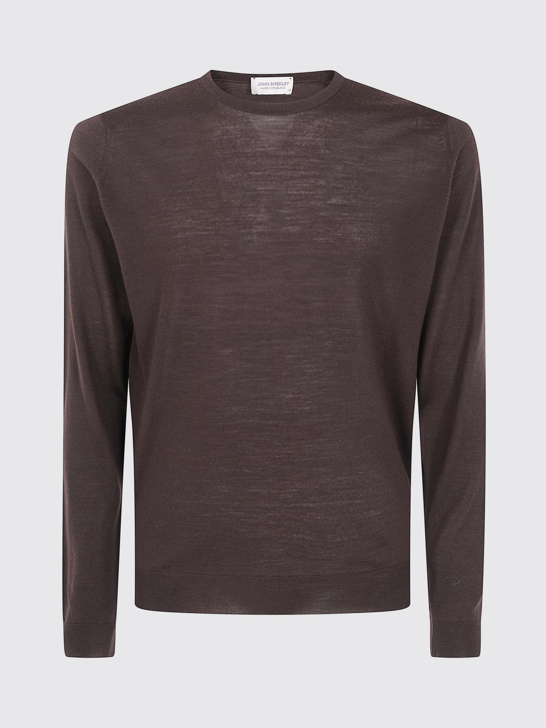 JOHN SMEDLEY SWEATER: Sweater men John Smedley, Brown - Img 2