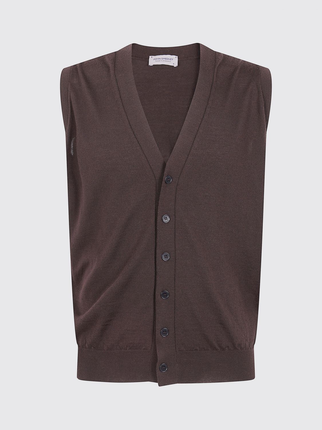 JOHN SMEDLEY SWEATER: Sweater men John Smedley, Brown - Img 2