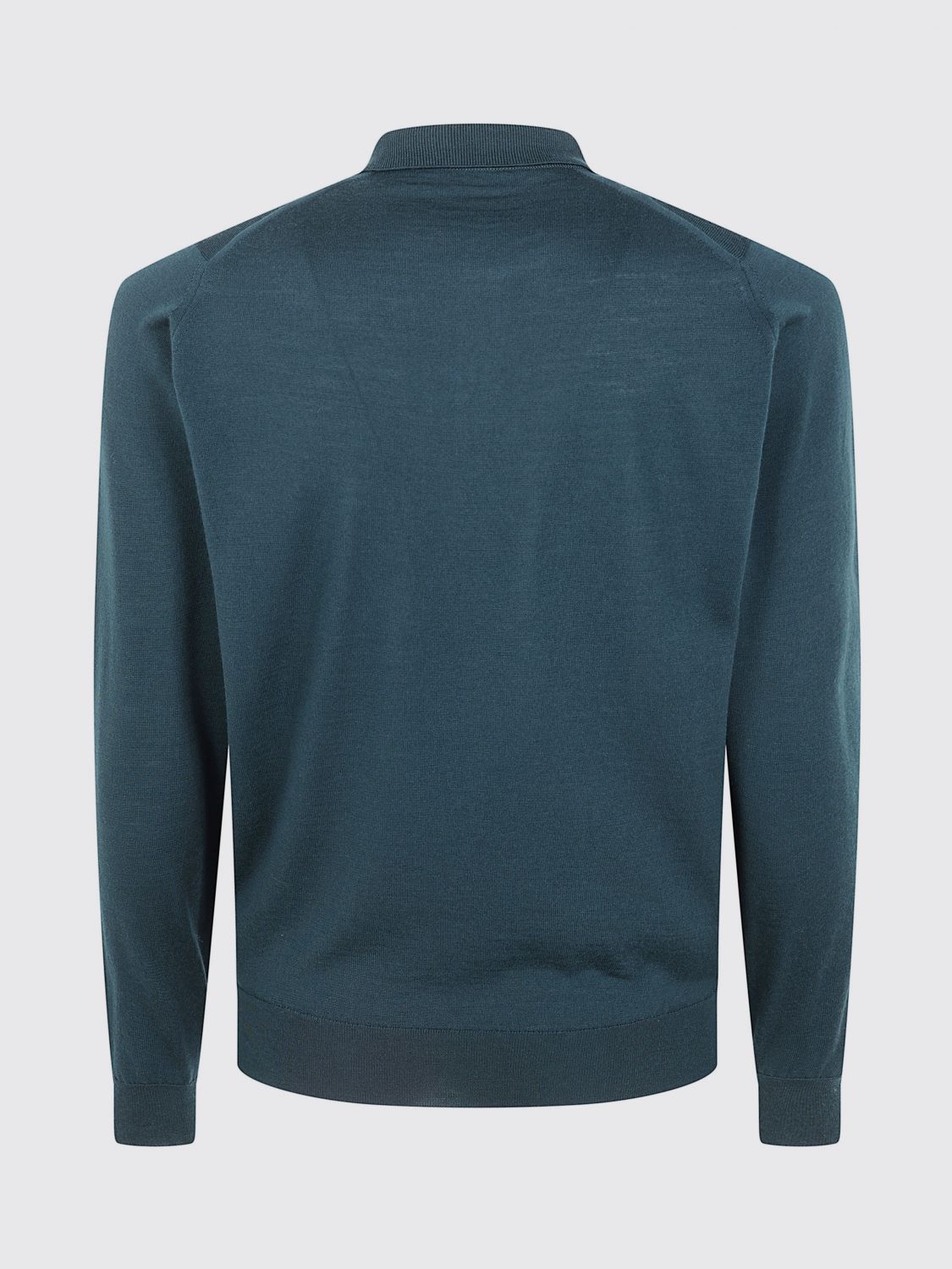 JOHN SMEDLEY HEMD: Hemd herren John Smedley, Grün - Img 3