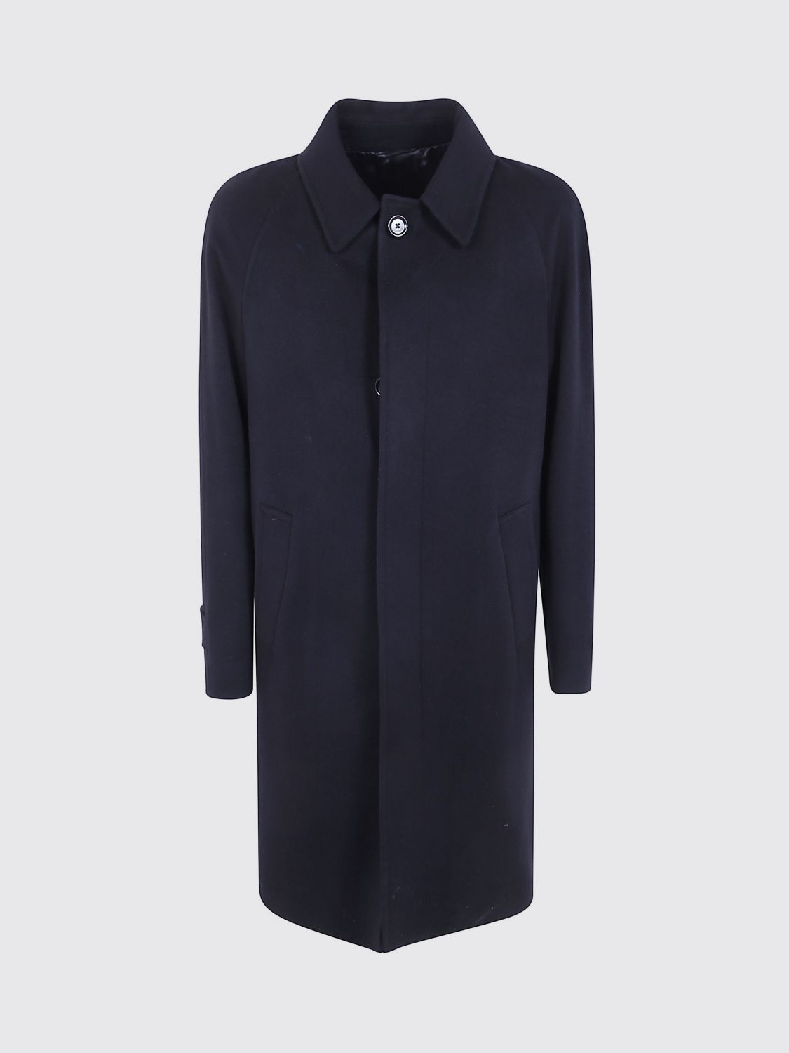 LARDINI 코트: 코트 남성 Lardini, 블랙 - Img 2