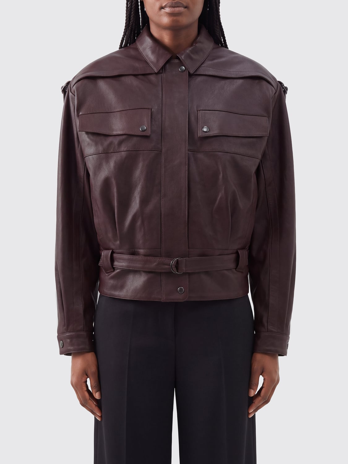 MAGDA BUTRYM JACKE: Jacke damen Magda Butrym, Rot - Img 1