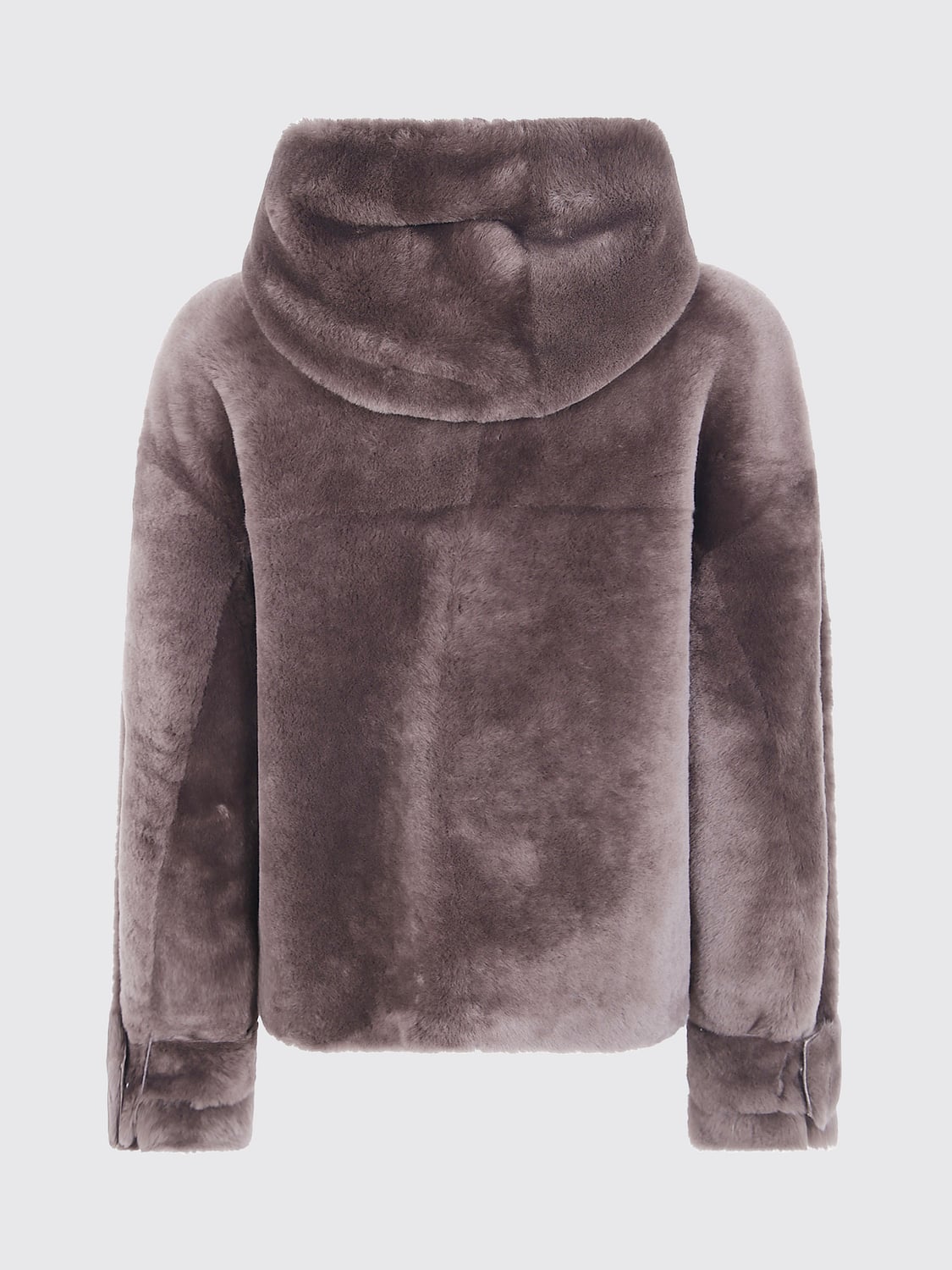 BLANCHA FUR COAT: Jacket woman Blancha, Brown - Img 3