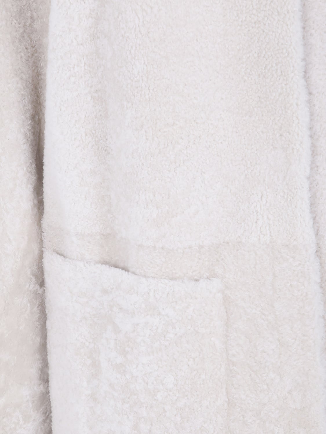 BLANCHA FUR COAT: Jacket woman Blancha, White - Img 4