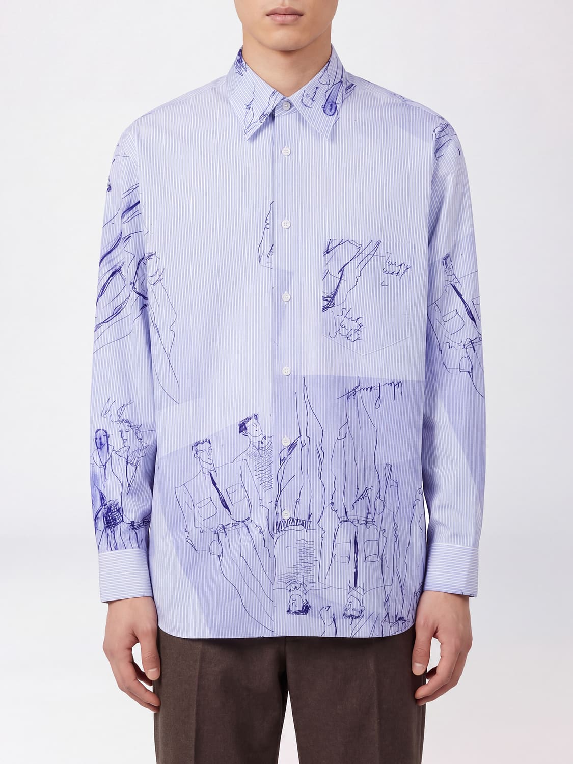 PAUL SMITH HEMD: Hemd herren Paul Smith, Blau - Img 1