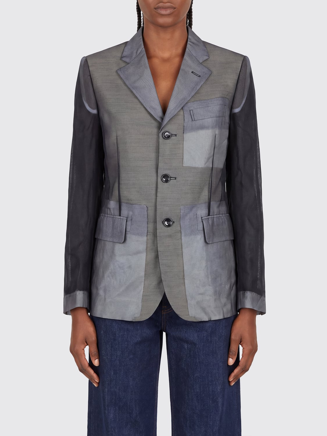 COMME DES GARÇONS JACKE: Jacke damen Comme Des GarÇons, Schwarz - Img 1