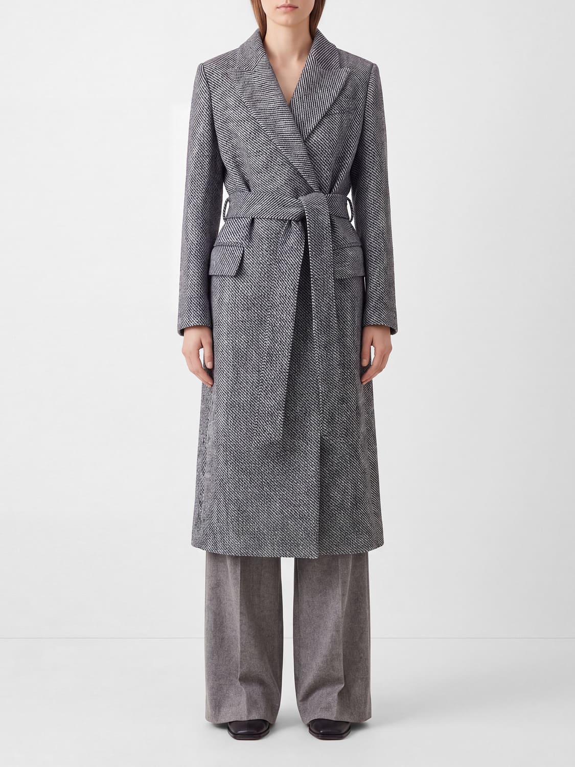 JOSEPH CAPPOTTO: Cappotto donna Joseph, Grigio - Img 1