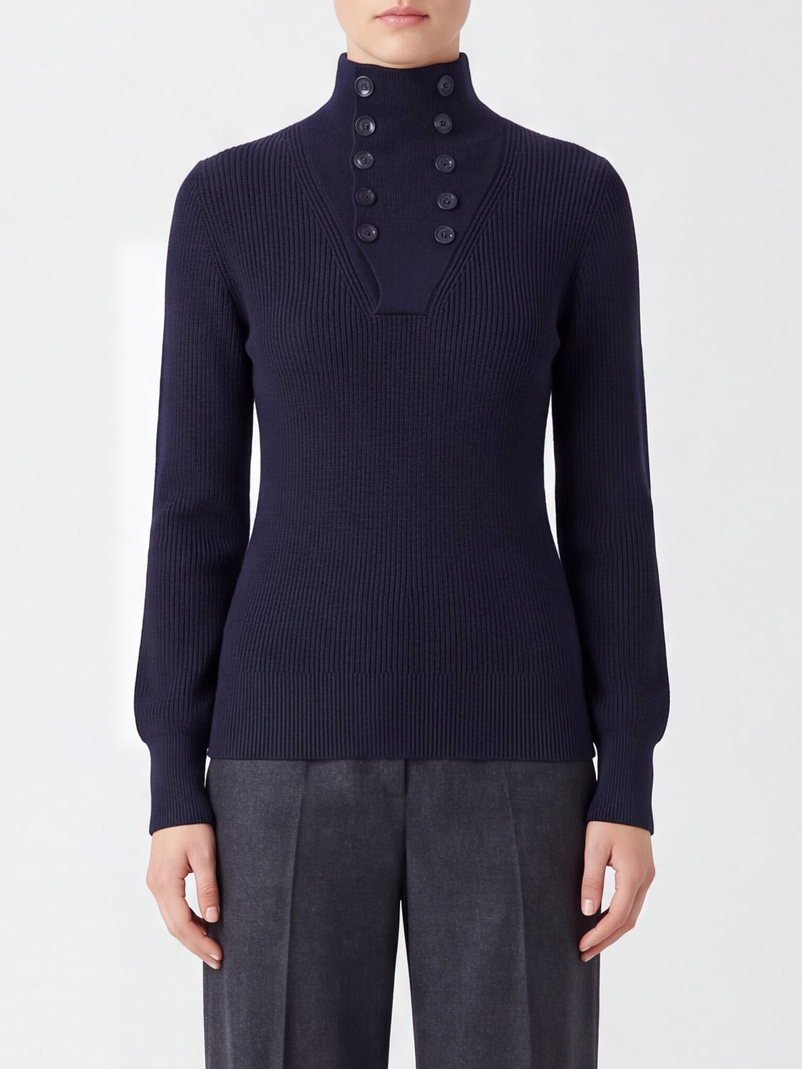 PALOMA WOOL JERSEY: Jersey mujer Paloma Wool, Azul Oscuro - Img 1