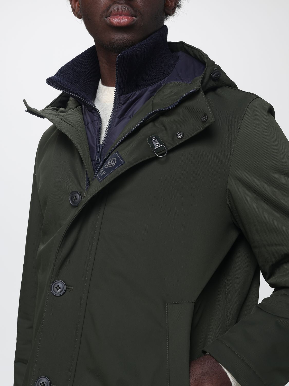 FAY JACKET: Jacket men Fay, Green - Img 4