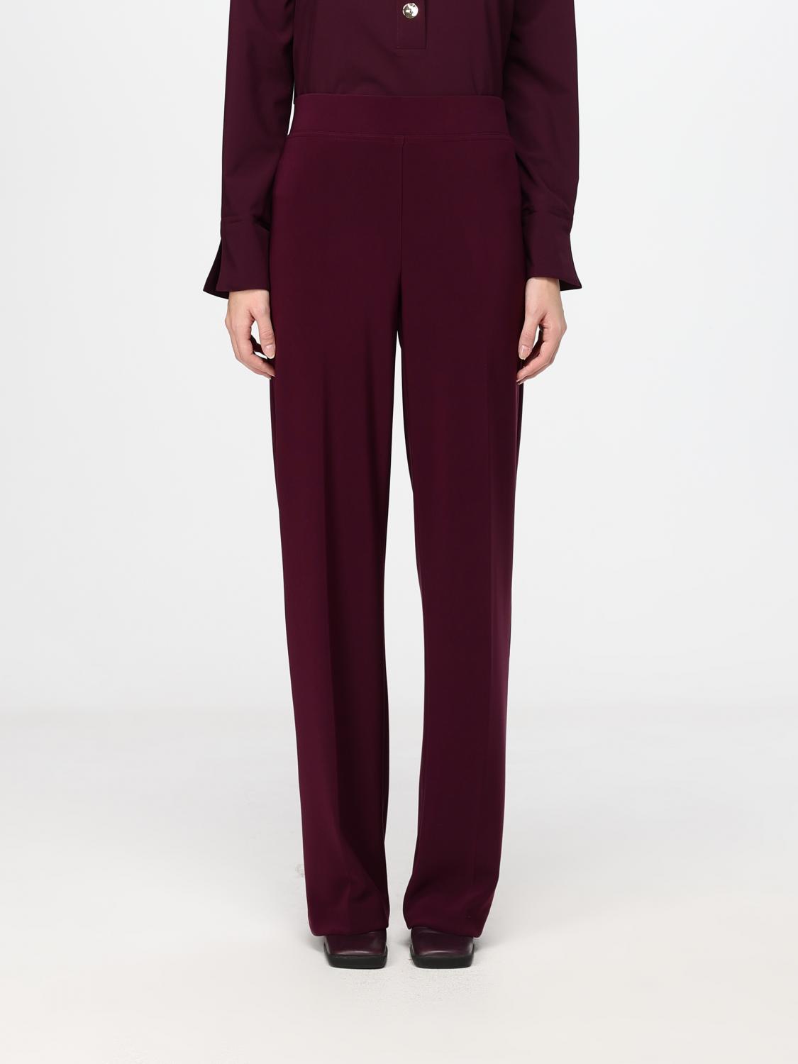 JOSEPH RIBKOFF PANTS: Pants woman Joseph Ribkoff, Burgundy - Img 1