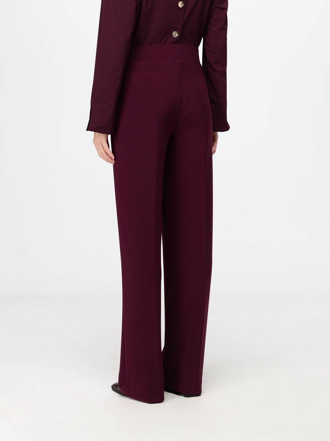JOSEPH RIBKOFF PANTS: Pants woman Joseph Ribkoff, Burgundy - Img 2