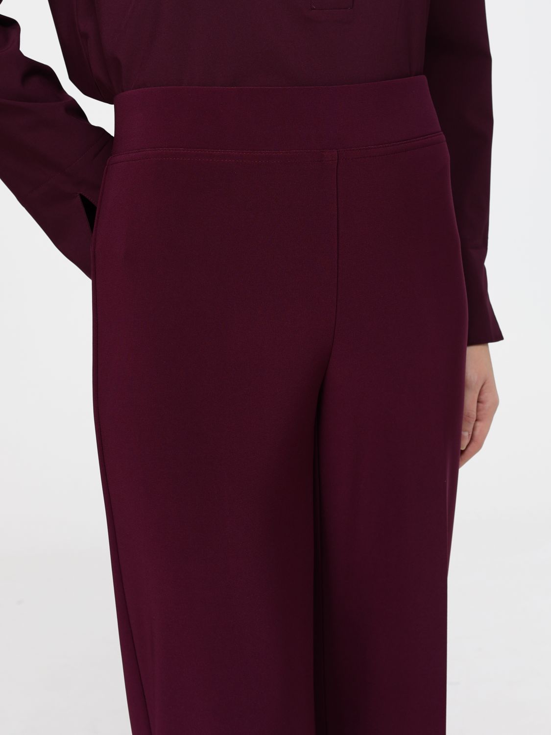 JOSEPH RIBKOFF PANTS: Pants woman Joseph Ribkoff, Burgundy - Img 3